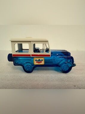 Vintage Avon US Postal Service Mail Carrier Jeep Cologne Bottle